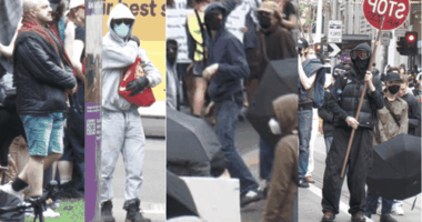 Victoria Police persons of interest Melbourne protest October 2025.