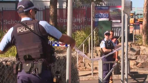 A crime scene has been declared as police search for the alleged attackers.