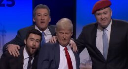 Shane Gillis crashes ‘SNL’ cold open as Curtis Sliwa in chaotic NYC mayoral debate with Miles Teller and Trump