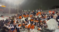 Snow day in Gies Memorial Stadium sees Illini defend the Hat Trophy