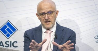 AFR MELB ASIC SMMIT  KEYNOTE Mike Burgess AM, Director-General of Security, ASIO Wednesday 12th November 2025 Melbourne Photo by Eamon Gallagher