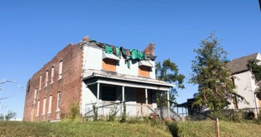 St Louis neighborhoods struggling to rebuild six months after tornado kills five