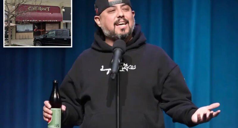 Stand-up comic accused of threatening public official