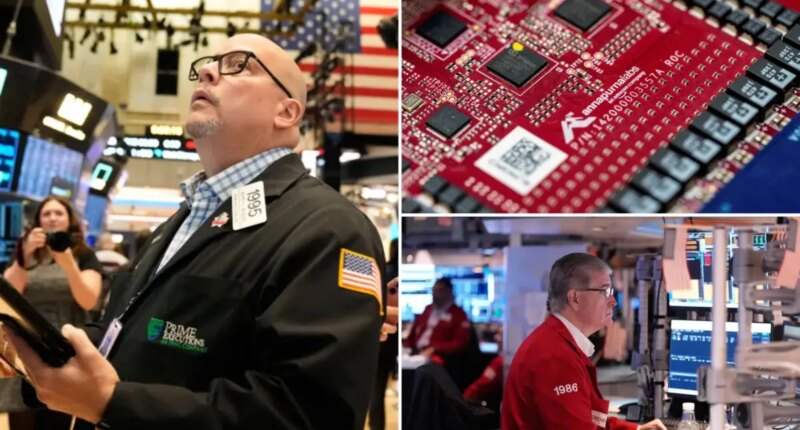 Stocks have worst day in a month amid AI concerns, lower hopes for interest-rate cut