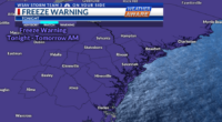 Storm Team 3: Freezing temperatures expected tonight