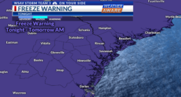 Storm Team 3: Freezing temperatures expected tonight