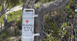 Surfers and survivors call for life-saving Shark Bite Kits on all Aussie beaches