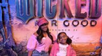 TOYA JOHNSON AND DAUGHTER REIGN ENJOY PRIVATE SCREENING OF WICKED: FOR GOOD