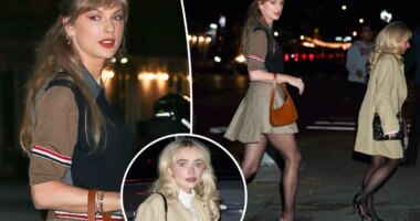 Taylor Swift and Sabrina Carpenter spotted dining at trendy NYC eatery — hours after Grammy nomination reveal