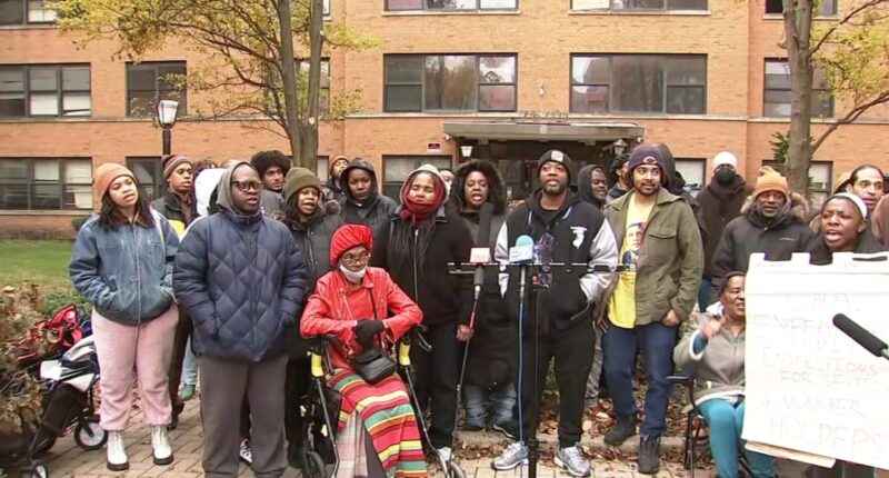 Tenants of South Shore apartments plagued by Border Patrol raid, financial issues demand repairs, stipends to move