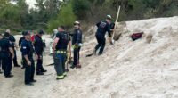 Texas girl rescued after sand hole she was digging collapses, burying her