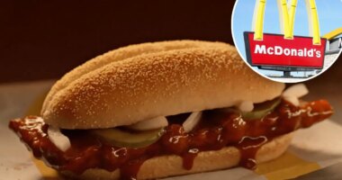 The McRib is back on the menu at some McDonald’s