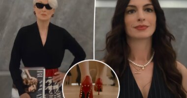 The first ‘Devil Wears Prada 2’ teaser trailer has Anne Hathaway, Meryl Streep and an amazing pair of Valentino heels