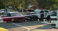 Police crash North St Marys