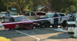 Police crash North St Marys