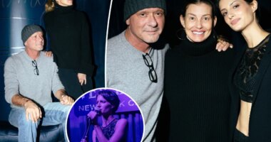 Tim McGraw and wife Faith Hill step out for rare public outing to support nepo baby daughter