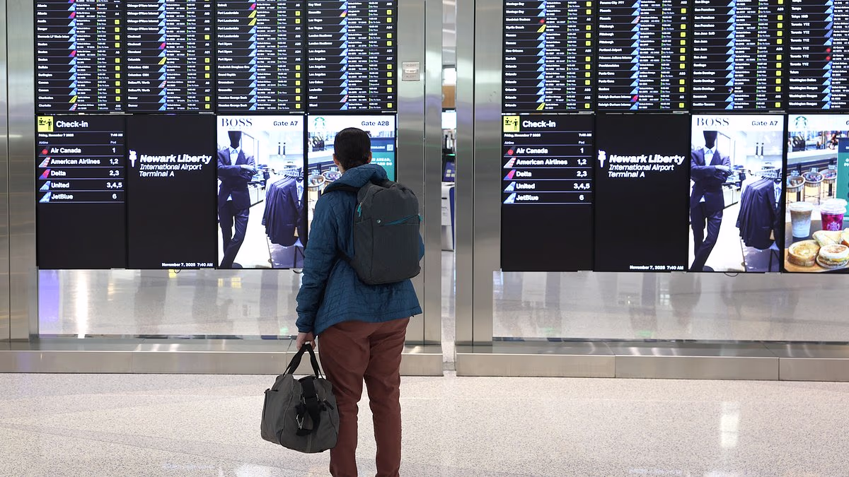 Travel chaos erupts as flights are grounded at busy US airport