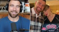 Travis Kelce plays coy about his plans for bye week as Taylor Swift touches down in NYC
