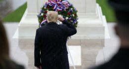 Trump Honors Veterans As 'Wall of Flesh and Blood That Has Defended Our Freedom For 250 Years'