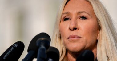 Trump reacts to Marjorie Taylor Greene's resignation announcement