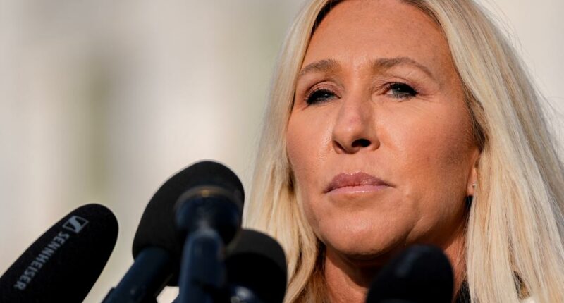 Trump reacts to Marjorie Taylor Greene's resignation announcement