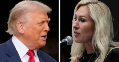 Trump reups attacks on Greene after retirement announcement: ‘Marjorie went BAD‘
