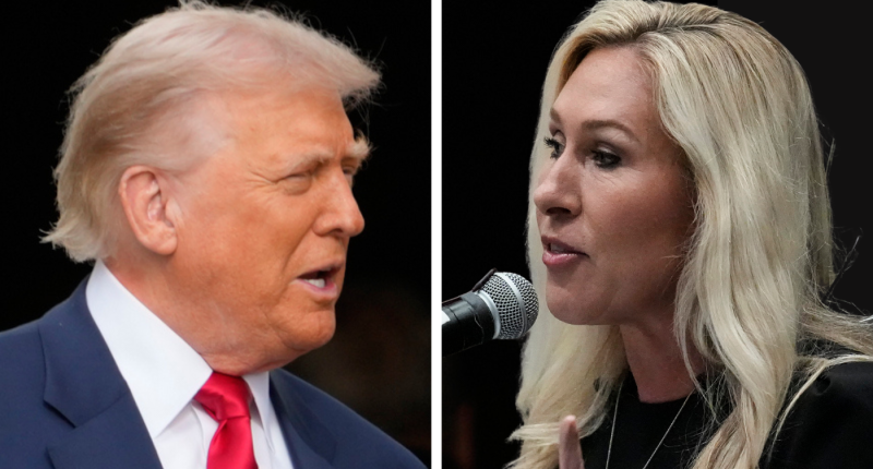 Trump reups attacks on Greene after retirement announcement: ‘Marjorie went BAD‘