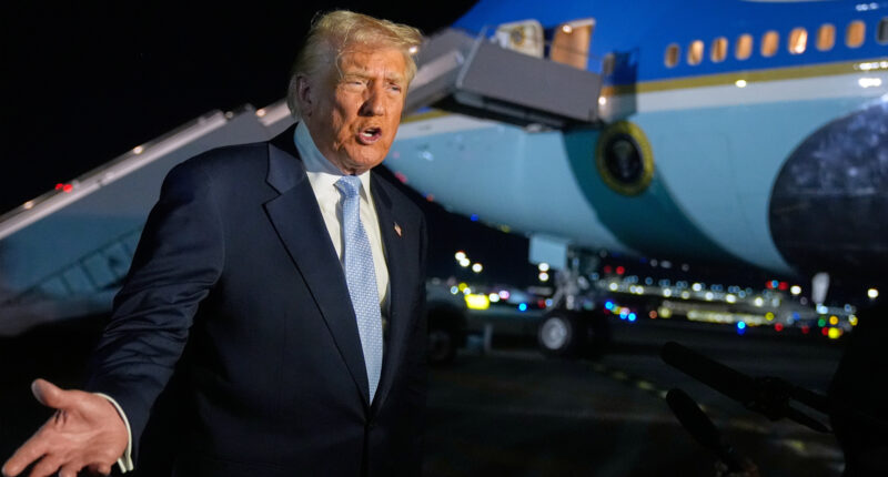 Trump says US may have discussions with Venezuela's Maduro as aircraft carrier arrives in Caribbean