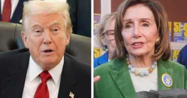Trump says he's glad 'evil' Pelosi is retiring