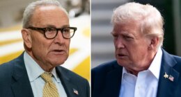 Trump says the GOP 'broke" Schumer