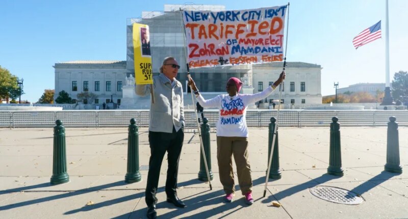 Trump’s tariffs gets frosty reception at Supreme Court