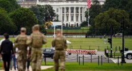 Two National Guard troops shot near White House: report