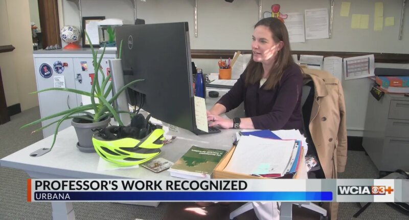 U of I professor honored with the greatest honor in her field