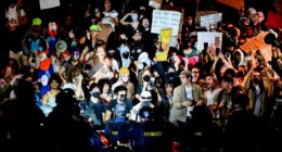 UC Berkeley chaos outside Turning Point gathering ends in multiple arrests as conservative event runs smoothly