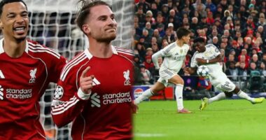 UCL: Liverpool outclass Real Madrid in dominant Anfield win