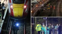 UK police charge man with attempted murder over train stabbing that wounded 11 people