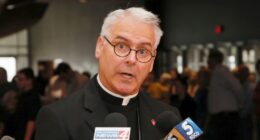 US Catholic bishops select conservative culture warrior OC Archbishop Paul Coakley to lead them during Trump's second term