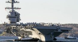 US aircraft carrier arrives in Caribbean for major military build-up near Venezuela