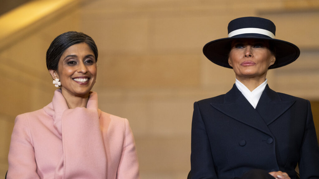 Usha Vance's Killer Legs Can't Distract From Her Obvious Disconnect With Melania