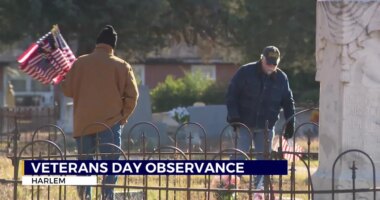 Veterans Day observance held in Harlem on Tuesday