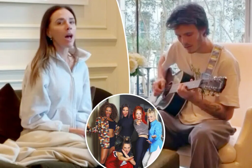 Victoria Beckham revisits her Spice Girls days with touching duet featuring son Cruz
