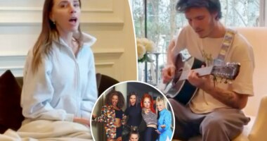 Victoria Beckham revisits her Spice Girls days with touching duet featuring son Cruz