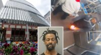 Violent firebug who allegedly set woman ablaze on Chicago train has another arson rap to his name -- but was given probation