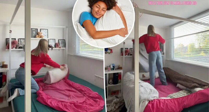 Viral ‘potato bed’ trend is the newest trick for a good night’s rest