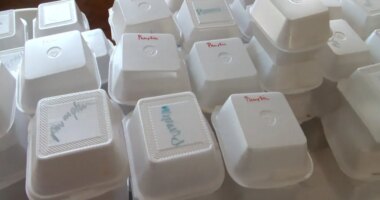 Volunteers prepare to feed thousands at Haven of Mercy's annual Thanksgiving meal