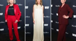 WIF Honors 2025 red carpet: Jane Fonda, Kristen Wiig, Jamie Lee Curtis and more