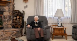 Alice Darrow poses for a photo Thursday, Oct. 23, 2025, at her home in Danville, Calif. (AP Photo/Laure Andrillon)