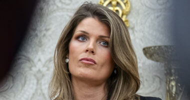 White House Aide Lindsey Halligan's Muddy Makeup Looks Are Almost Worse Than Trump's