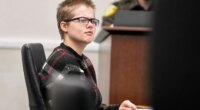 FILE - Morgan Geyser appears in a Waukesha County courtroom, Jan. 9, 2025, in Waukesha, Wis. (AP Photo/Morry Gash, file)