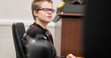 FILE - Morgan Geyser appears in a Waukesha County courtroom, Jan. 9, 2025, in Waukesha, Wis. (AP Photo/Morry Gash, file)